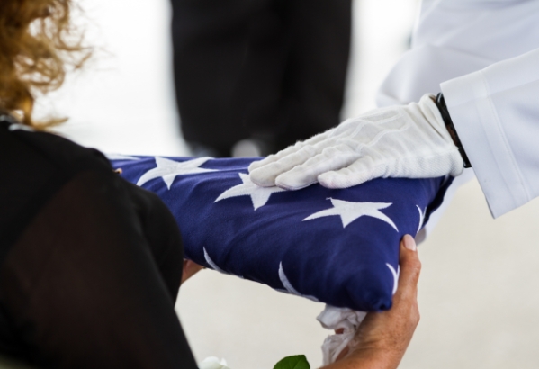 military funeral flag folding instructions