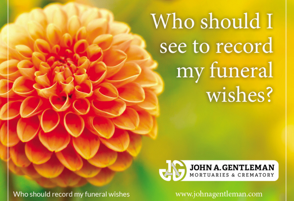 Who should record my funeral wishes?