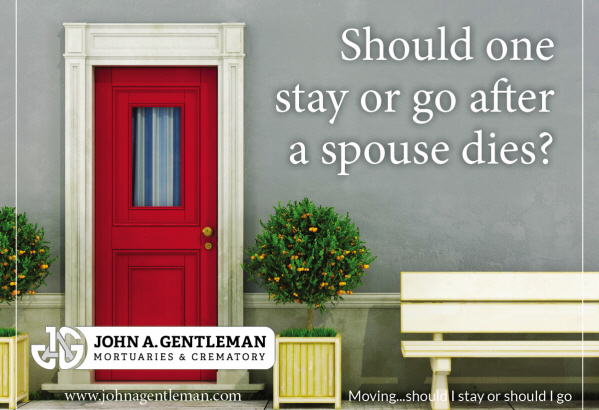 Moving after a spouse dies? 