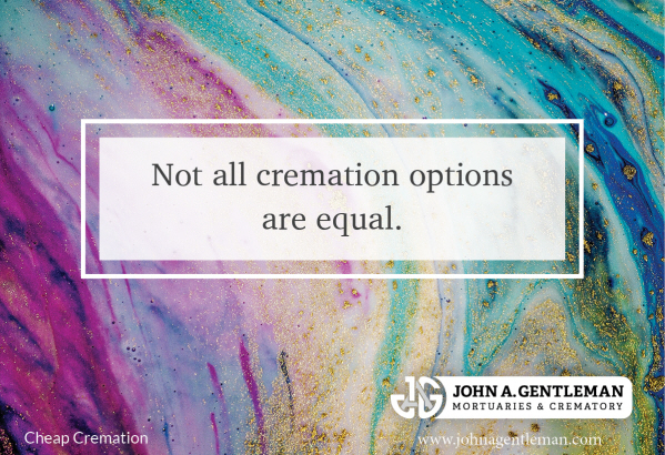 Cheap cremations