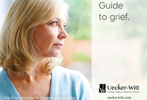 Paying attention to these three basics, eating well, exercise, and sleep will help support a person who is involved in the difficult task of grieving.