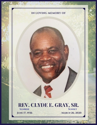 Photo of Rev. Clyde Gray Sr.