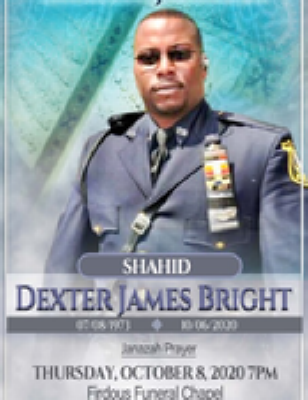 Dexter James Bright Irvington, New Jersey Obituary
