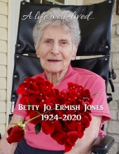 Betty Josette Ermish Jones