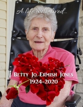 Betty  Josette Ermish Jones