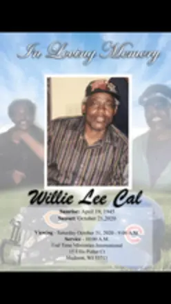 Willie Lee Cal 18734287