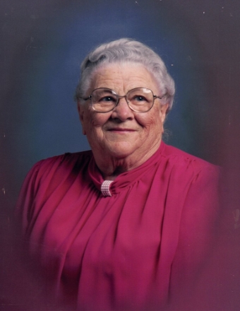 Photo of Bertha Mee (nee Craven)