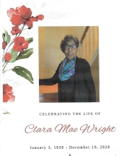 Clara M. Wright 19463977