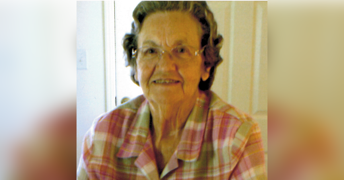 Obituary information for Johnnie Elizabeth Tucker