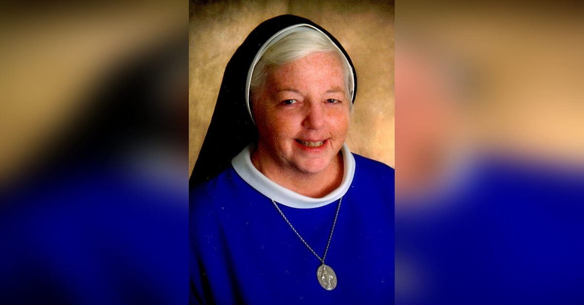 Obituary information for Mother Mary Jennifer Carroll