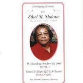 Ethel M. Malone