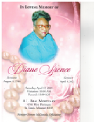 Diane Spence St. Louis, Missouri Obituary