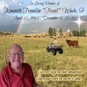 Kenneth Franklin "Frank" Wade Sr. 20916184