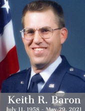Keith  Raoul Baron Retired USAF Lieutenant Colonel (1981-2007) 21262083