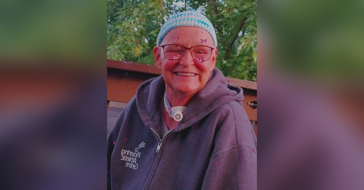 Obituary information for Joanne Violet Lyons