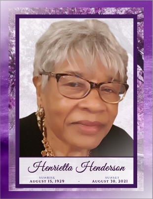 Photo of Henrietta Henderson