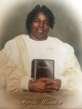 Apostle Judy Faye Bowden 22377022