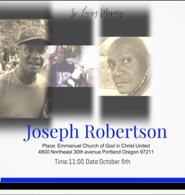 Joseph Royce Robertson Lakewood, Washington Obituary