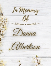Donna J Albertson