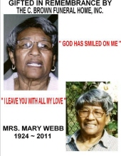 Mrs. Mary Webb 2406343