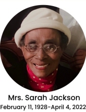 Sarah Miller Jackson