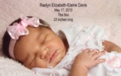 Raelyn Elizabeth-Elaine Davis 2694413