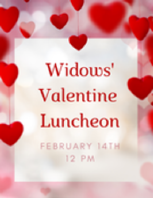 Widows' Valentine Luncheon Burlington, Iowa Obituary