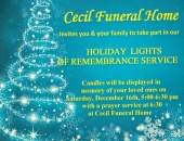 Holiday Lights Remembrance Service 2755496