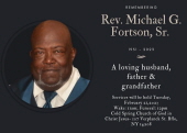 Rev. Michael G. Fortson, Sr. 27706936