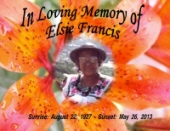 Ms. Elsie Francis
