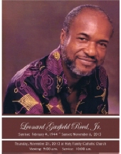 Mr. Leonard G. Reed Jr.