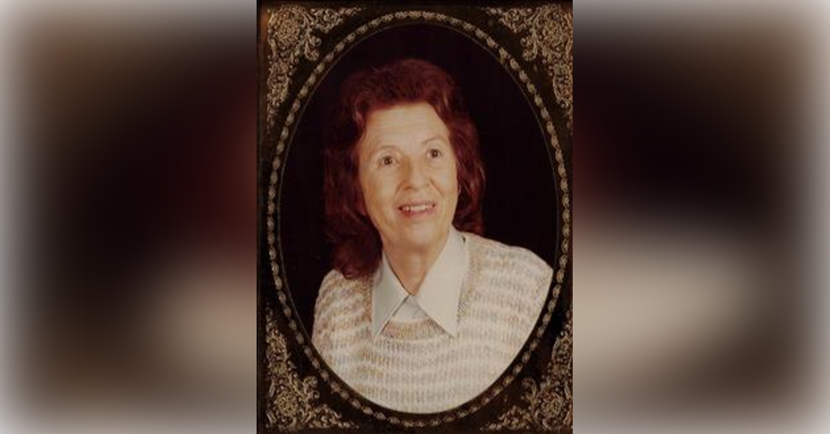 Obituary information for Leota Sophia Ward