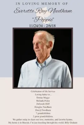 Everette Ray Needham ' Poppie' 28763789