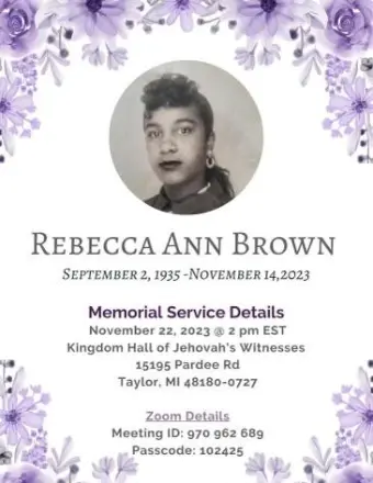 Rebecca Brown 29935840