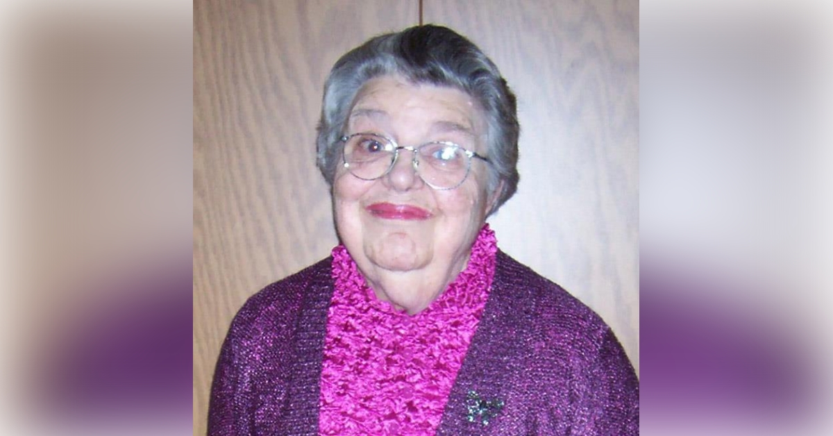 Obituary information for Hilda Smith