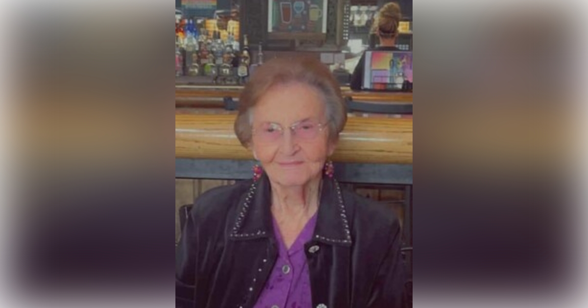 Obituary information for Betty Jean Anderson