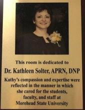 Photo of Dr. Kathleen Solter