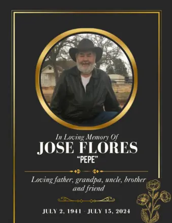 Obituary information for Jose Flores