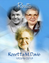 Rosetta  M. Davis