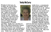 Teddy H. McCarty 3626399