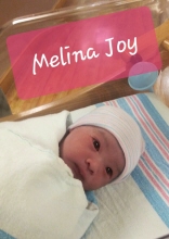 Baby Melina Joy Silvestre Orillaza