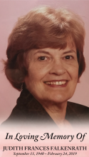 Judith Frances Falkenrath