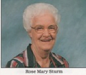 Rose Mary Sturm