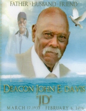 Deacon John E. Davis