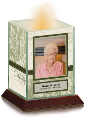 Personalized Remembrance Candle