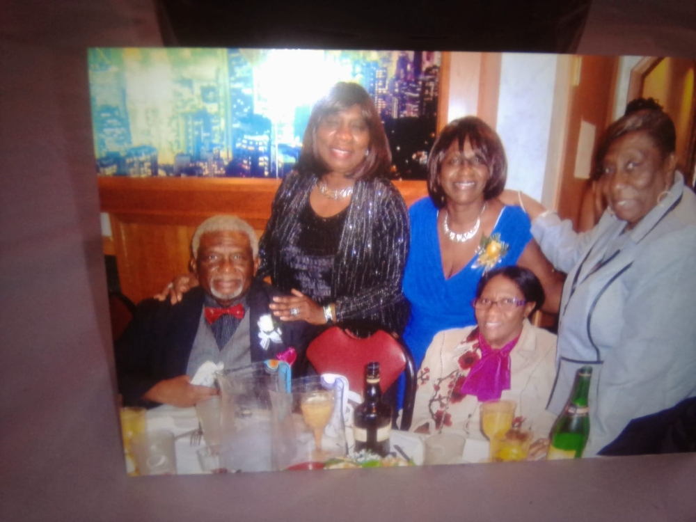 A picture of Florence J Haughton and family