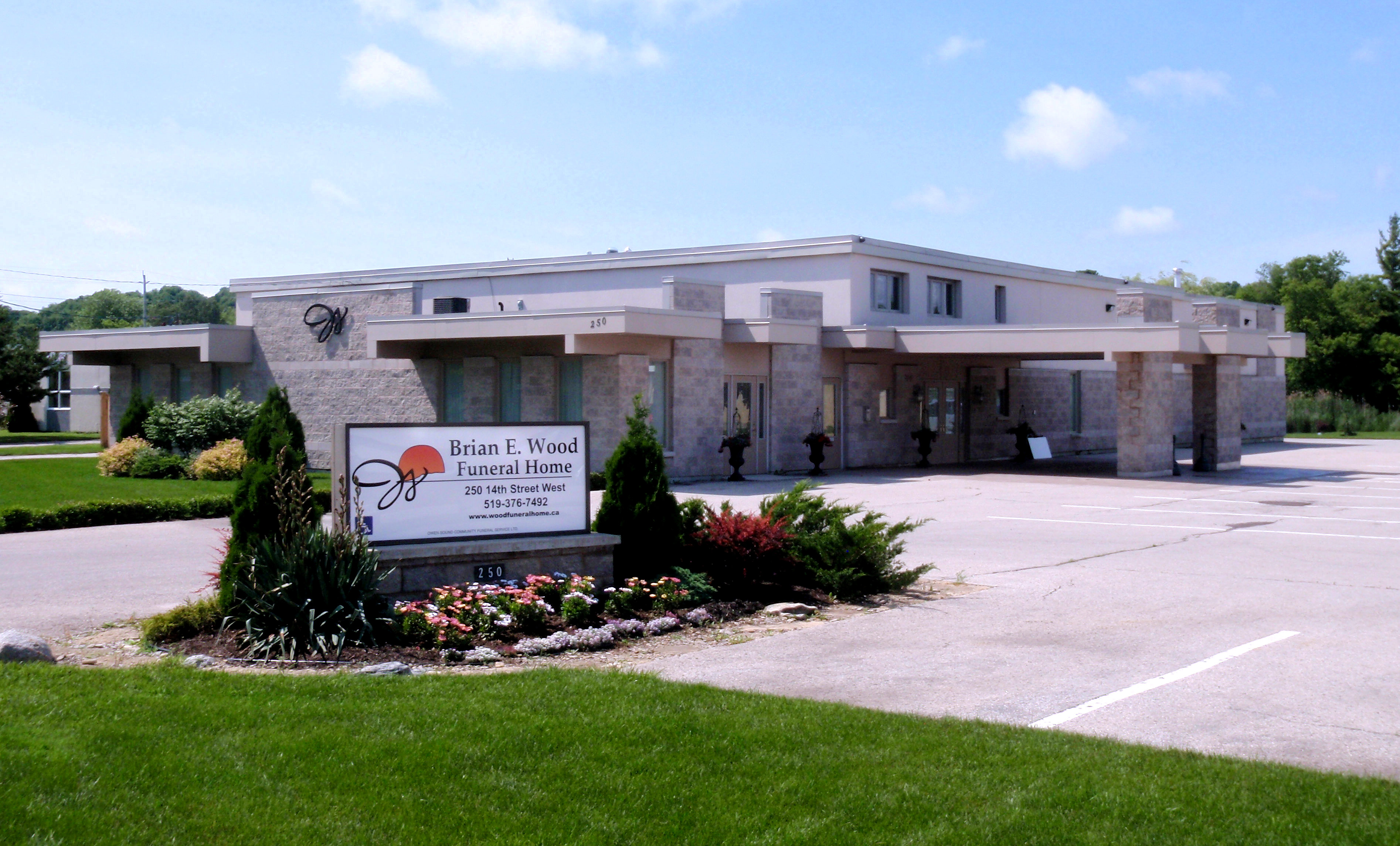 Our History Brian E. Wood Funeral Home Ltd.