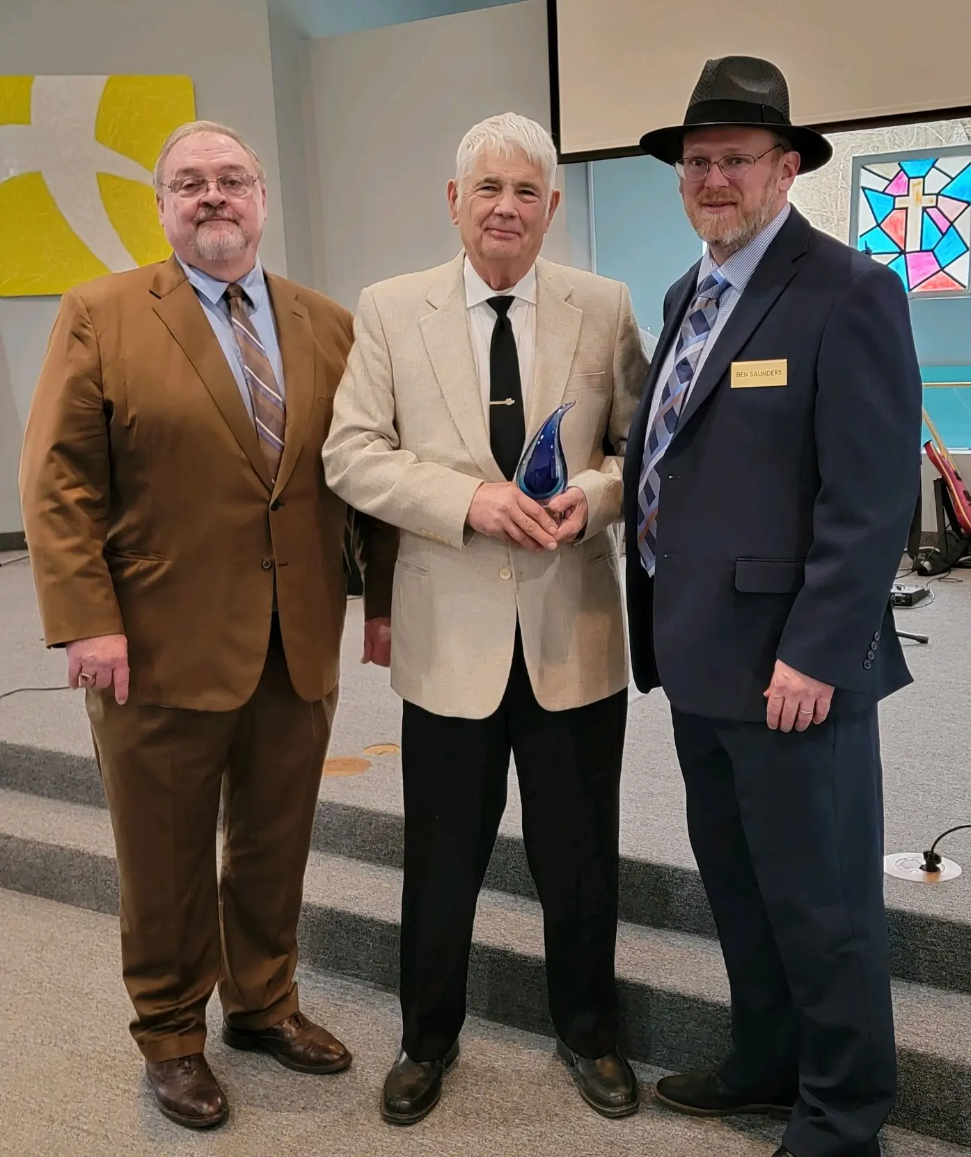 Enduring Service Award LambBasham Memorial Chapel