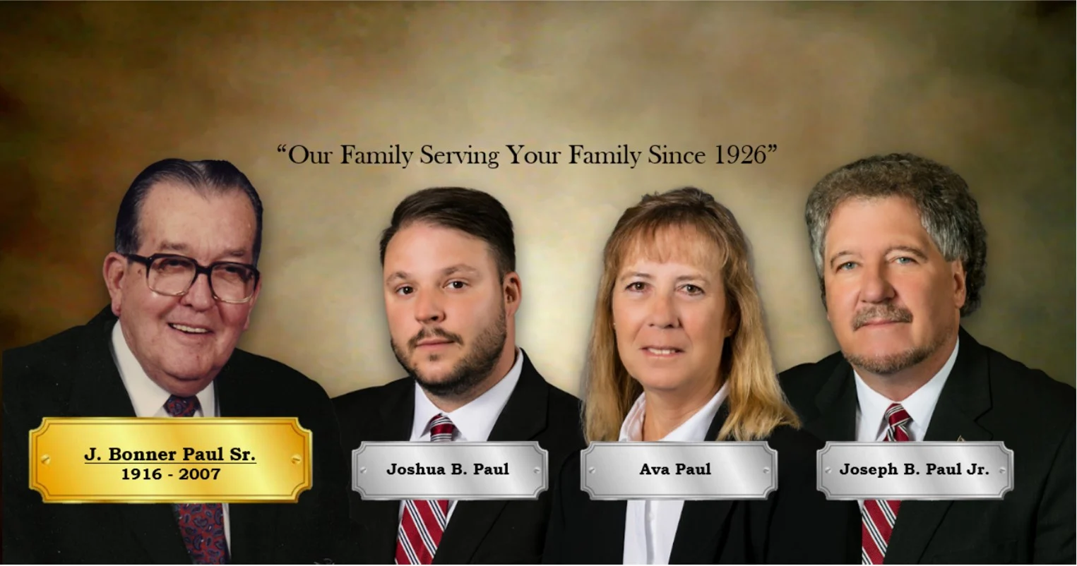 Joseph B Paul Jr Funeral Director