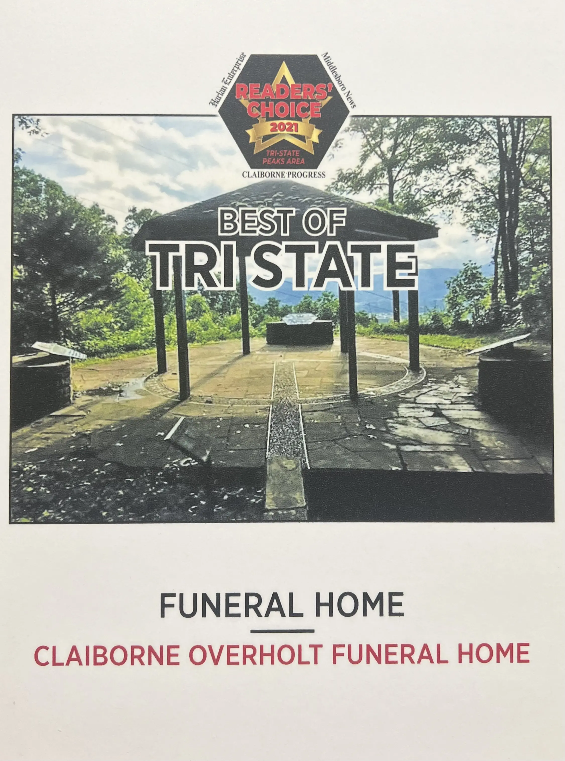 ClaiborneOverholt Funeral Home South New Tazewell, TN